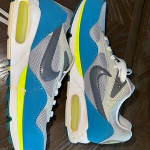 Women's Blue and Gray Sneakers